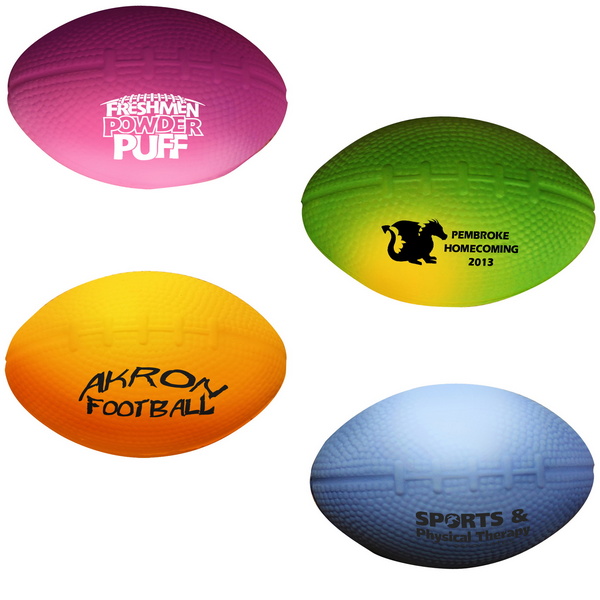 TA45010 Stress Reliever Mood Football With Cust...